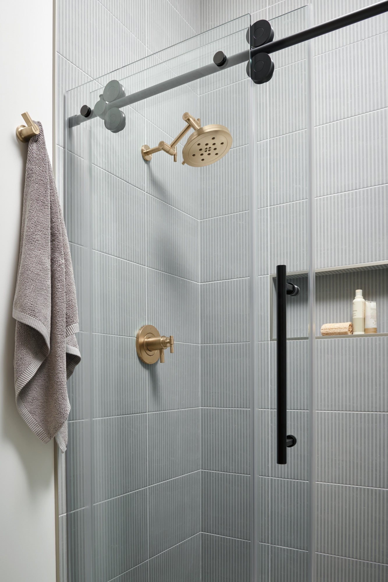 Litze TempAssure Thermostatic Valve Only Trim - Less Handles lifestyle