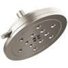 Litze 8” H2Okinetic Round Multi-Function Wall Mount Showerhead - Brilliance® Luxe Nickel®