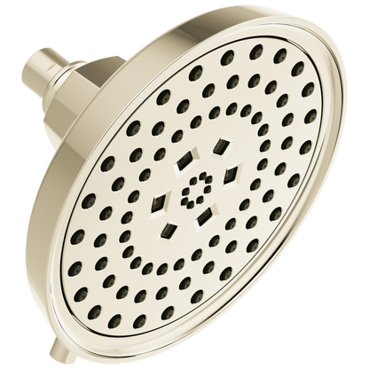 Invari H2Okinetic Round Multi-Function Showerhead - Brilliance® Polished Nickel