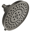 Invari H2Okinetic Round Multi-Function Showerhead - Brilliance® Luxe Steel®