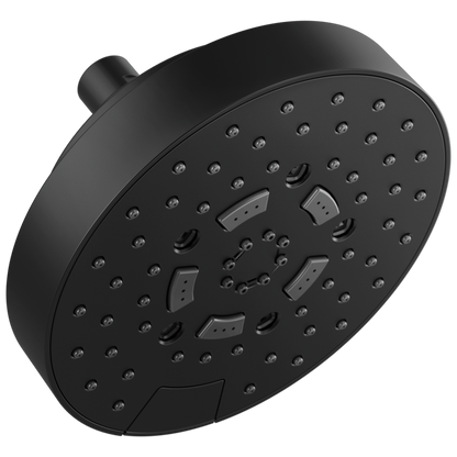 Essential Shower Series 7” Linear Round H2Okinetic Multi-Function Wall Mount Shower Head - 1.5 GPM - 2.5