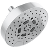 Essential Shower Series 7" Linear Round H2Okinetic Multi-Function Wall Mount Shower Head - 1.75 GPM - Polished Chrome