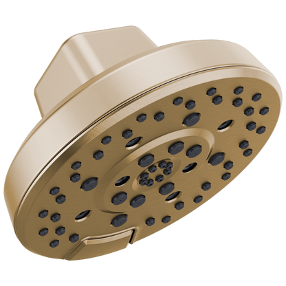 Levoir H2Okinetic Round Multi-Function Showerhead - Brilliance® Luxe Gold®
