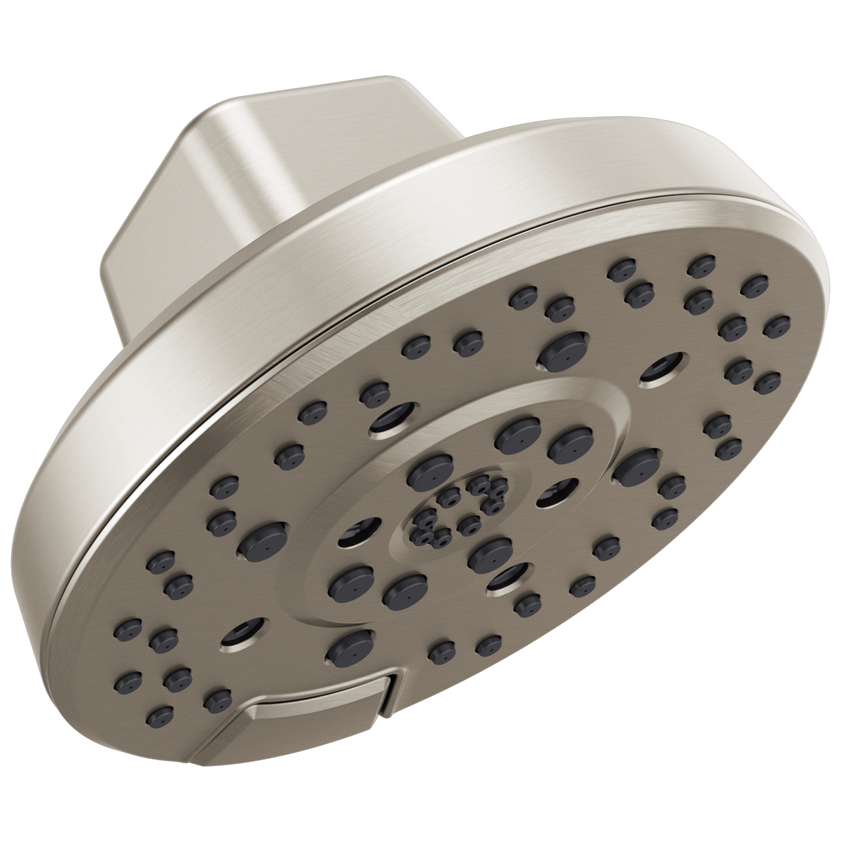Levoir H2Okinetic Round Multi-Function Showerhead - Brilliance® Luxe Nickel®