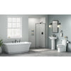 American Standard Estate® Skirted Two-Piece 1.28 gpf/4.8 Lpf Chair Height Elongated Toilet With Seat