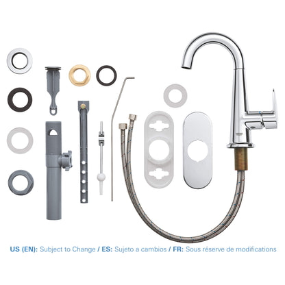 Grohe Single-handle 4" Centerset Bathroom Faucet