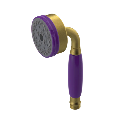 Rubinet 3 Function Hand Held Shower Only Antique Brass Matt