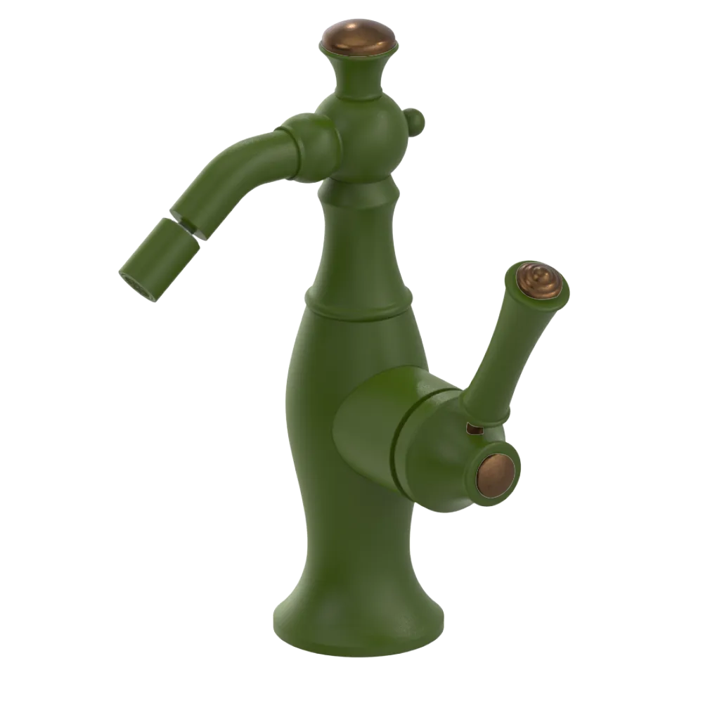 Rubinet Single Control Bidet Fitting (less drain) Green Envy