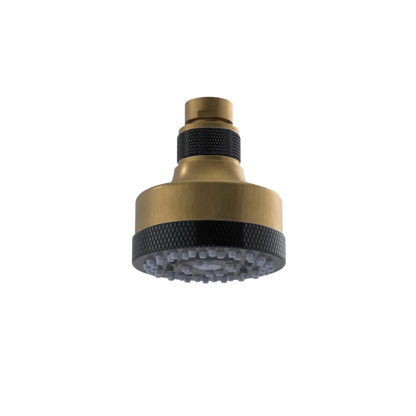 Rubinet 3 FUNCTION SHOWER HEAD Antique Brass Matt