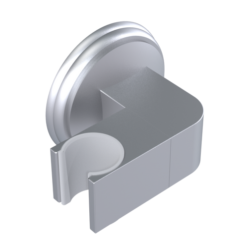 Rubinet Wall Bracket for Hand Held Shower Satin Chrome