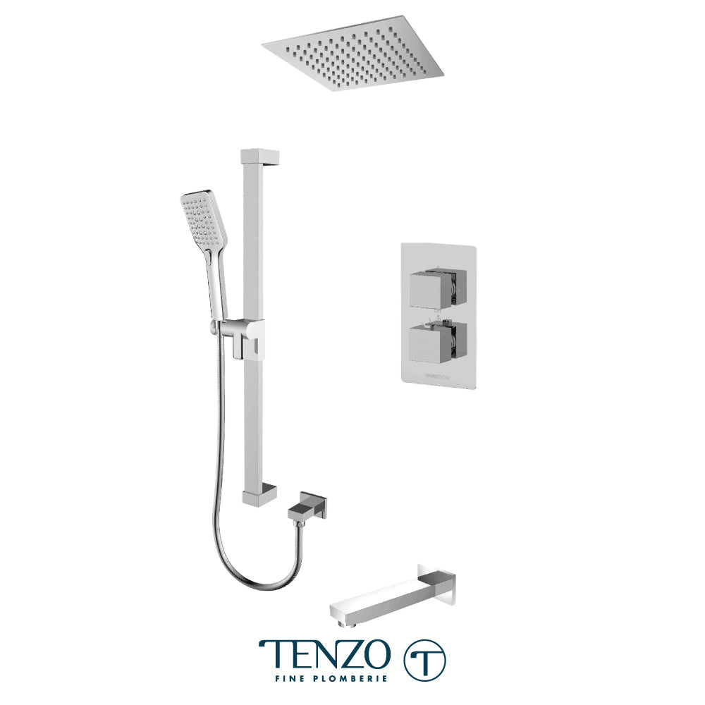 Tenzo 3 Functions Slick 3-Way Shower Kit