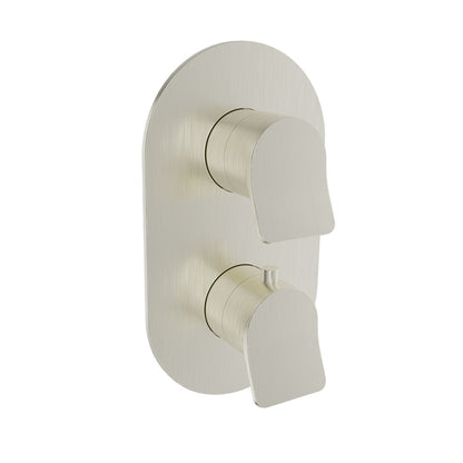 Baril Complete thermostatic pressure balanced shower valve with 2-way diverter