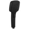 Essential Shower Series Linear Square Multi-Function Hand Shower - Matte Black