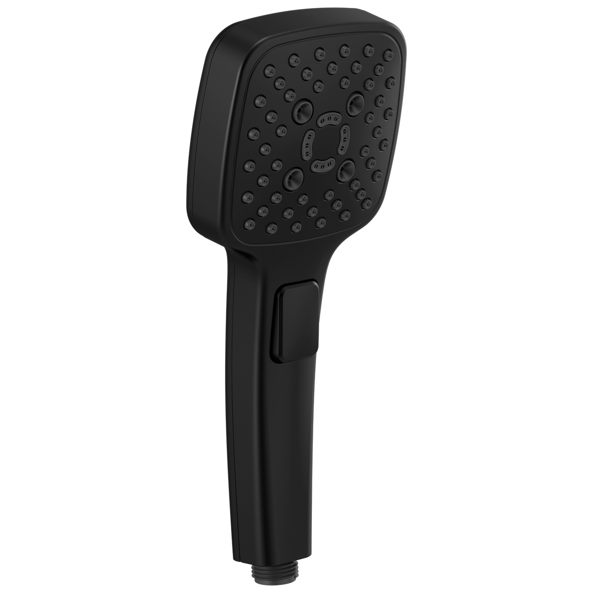 Essential Shower Series Linear Square Multi-Function Hand Shower - Matte Black