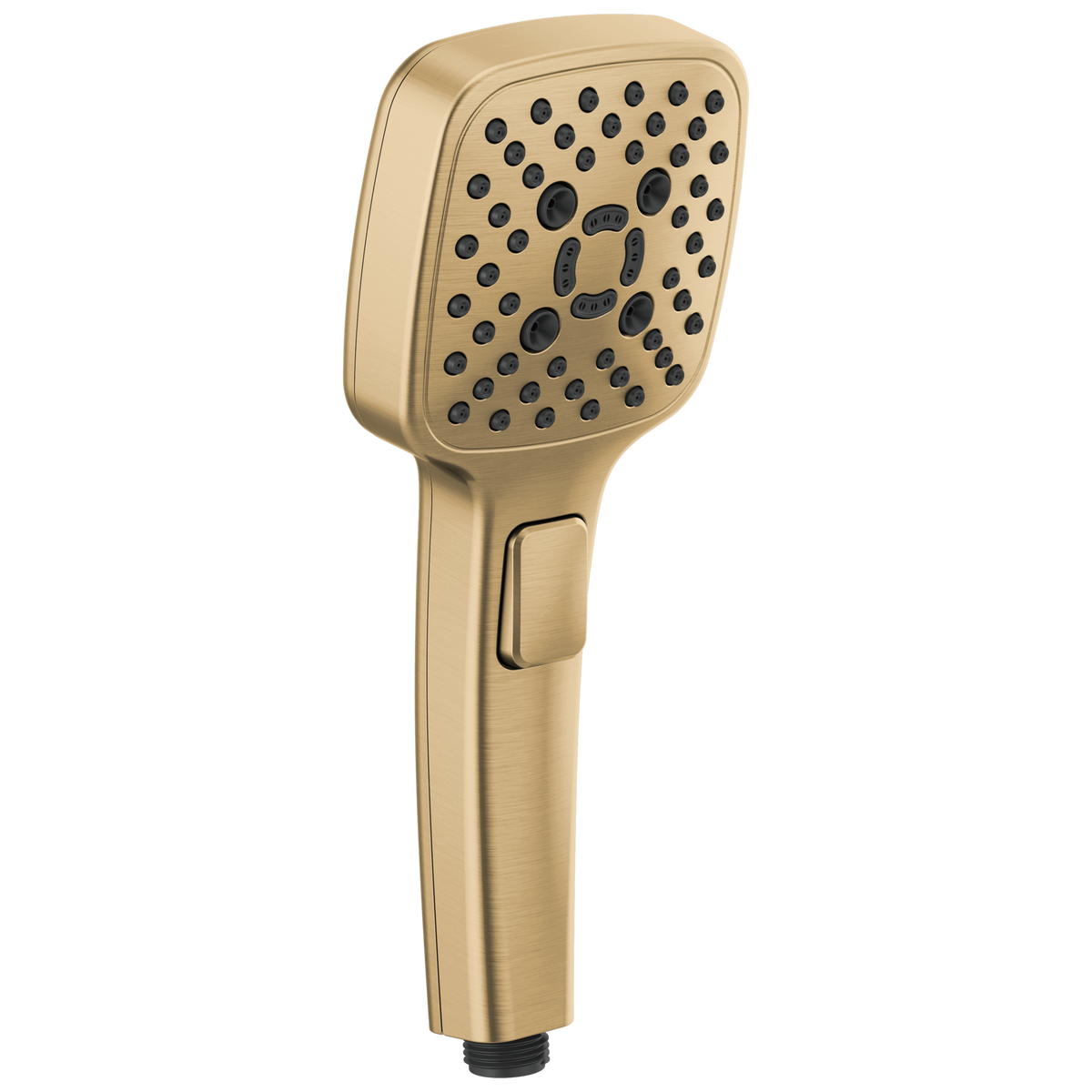 Essential Shower Series Linear Square Multi-Function Hand Shower - Brilliance® Luxe Gold®