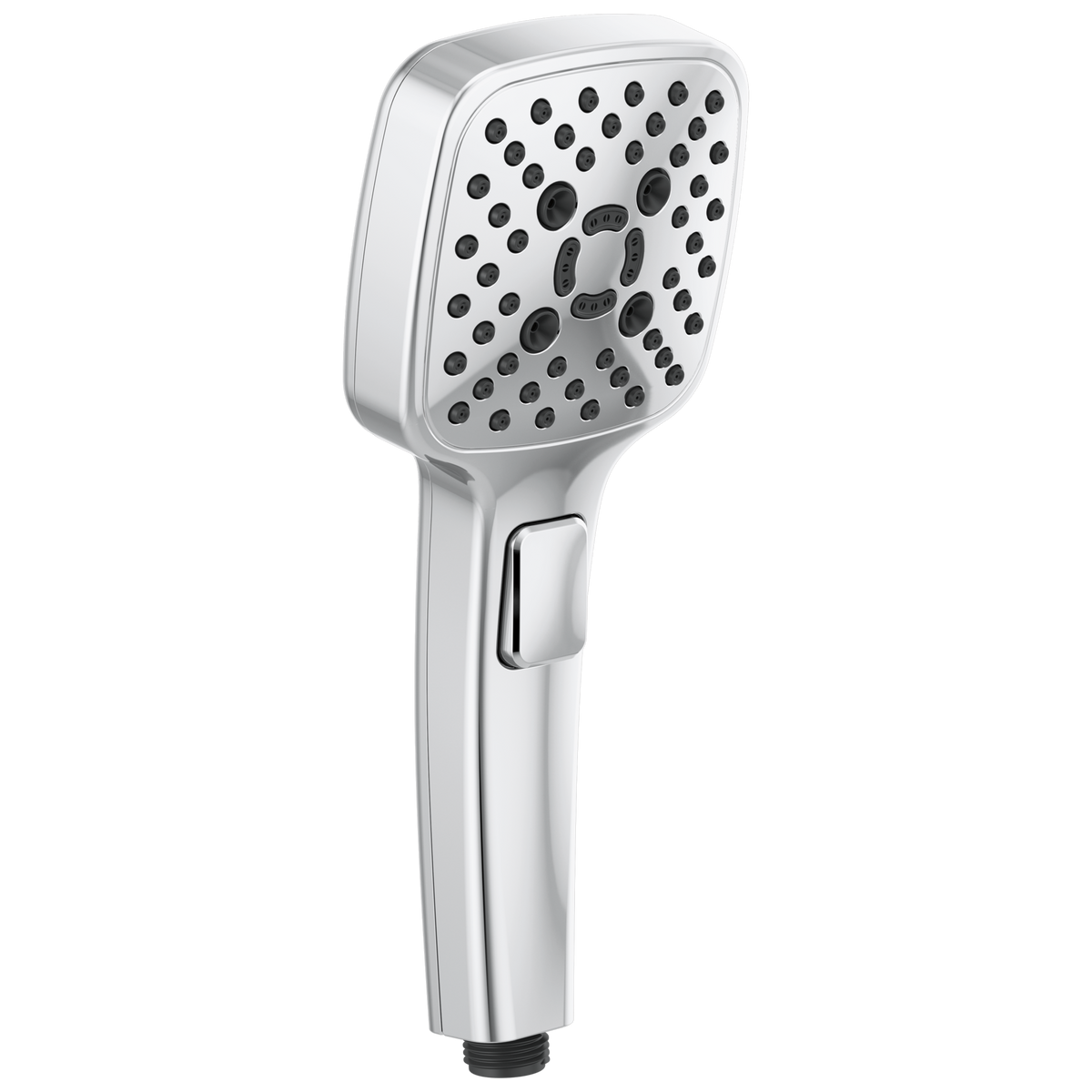 Essential Shower Series Linear Square Multi-Function Hand Shower - Polished Chrome