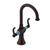 Rubinet Single Hole Dual Handle Lav. Set. (less drain) Oil Rubbed Bronze