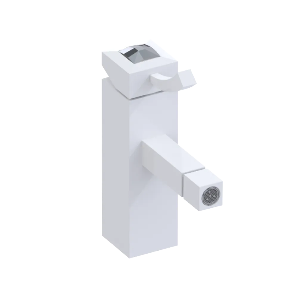 Rubinet Single Control Bidet Fitting (less drain) White