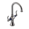 Rubinet Single Hole Dual Handle Lav. Set. (less drain) Polished Nickel
