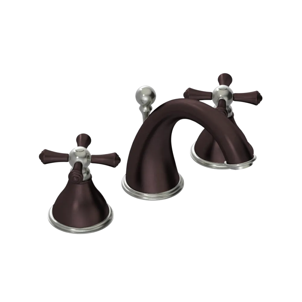Rubinet Widespread Lav. Set. (less drain) Oil Rubbed Bronze