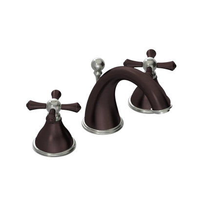 Rubinet Widespread Lav. Set. (less drain) Oil Rubbed Bronze