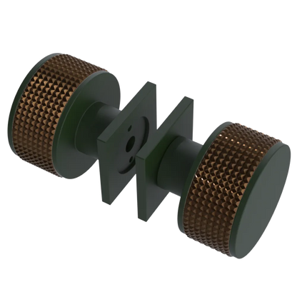 Rubinet Shower Door Knob (set) Green Envy