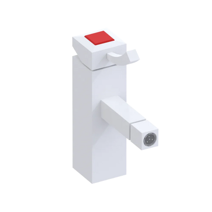 Rubinet Single Control Bidet Fitting (less drain) Matt White