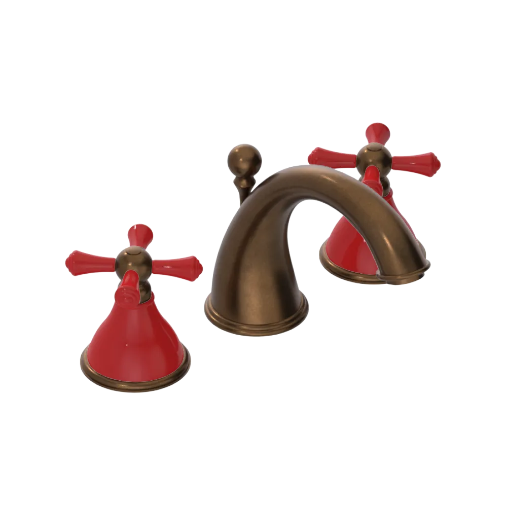 Rubinet Widespread Lav. Set. (less drain) Tuscan Brass