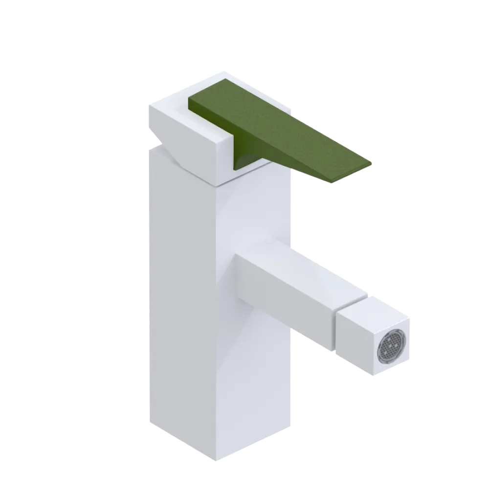 Rubinet Single Control Bidet Fitting (less drain) White