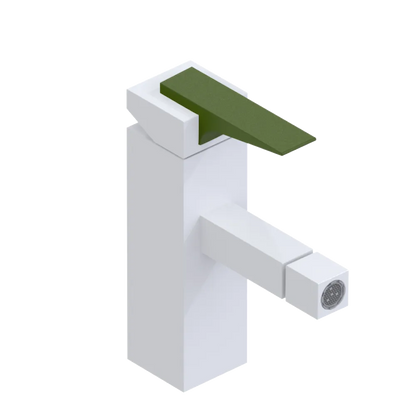 Rubinet Single Control Bidet Fitting (less drain) White