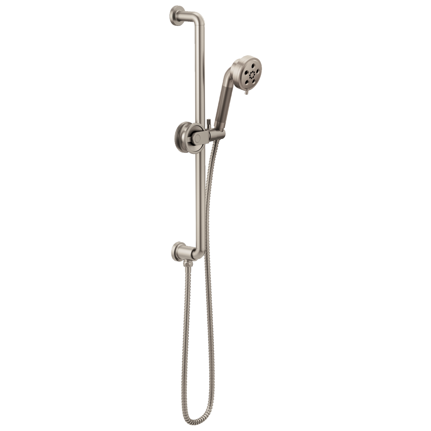 Litze Slide Bar Handshower with H2OKinetic Technology - Brilliance® Luxe Nickel®