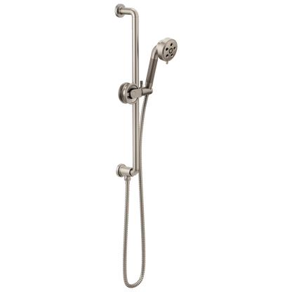 Litze Slide Bar Handshower with H2OKinetic Technology - Brilliance® Luxe Nickel®