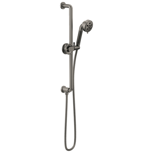 Litze Slide Bar Handshower with H2OKinetic Technology - Brilliance® Luxe Steel®