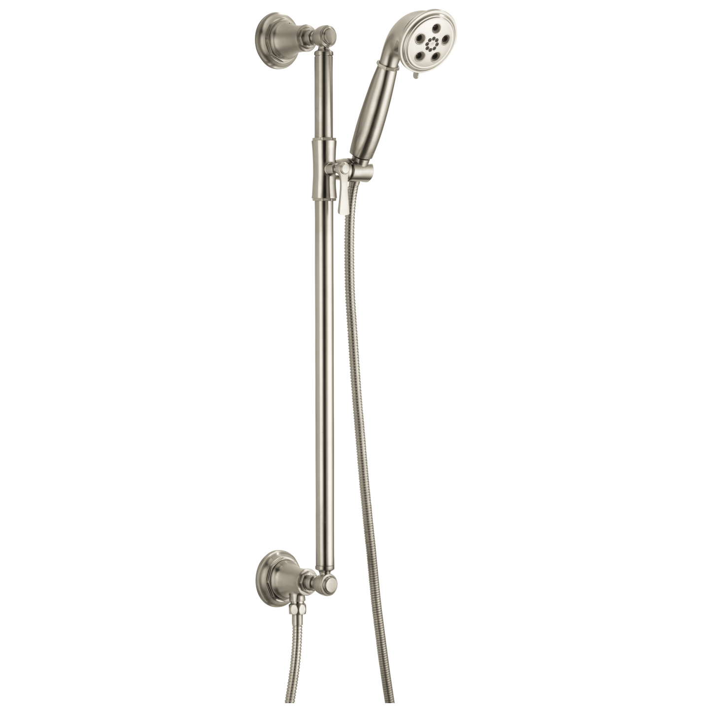 Rook Slide Bar Handshower With H2OKinetic Technology - Brilliance® Brushed Nickel