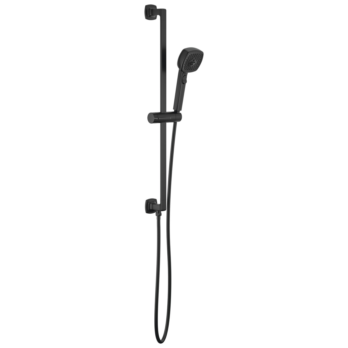 Allaria Multi-Function Slide Bar Handshower - Matte Black