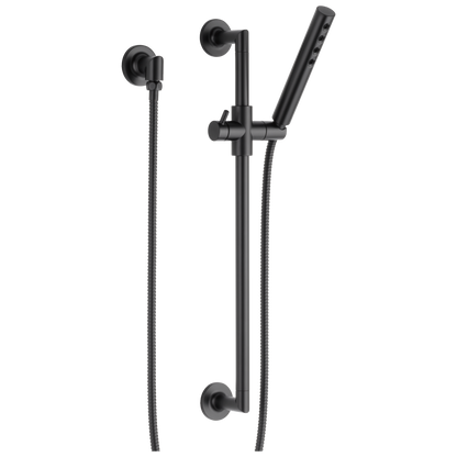 Odin Slide Bar Hand Shower with H2OKinetic Technology - Matte Black