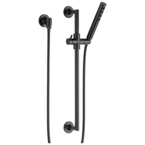 Odin Slide Bar Hand Shower with H2OKinetic Technology - Matte Black