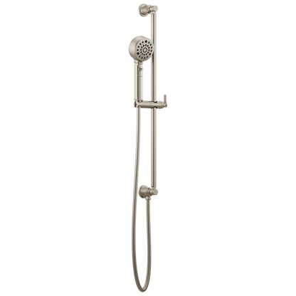 Invari H2Okinetic Multi-Function Slide Bar Handshower - Brilliance® Luxe Nickel®