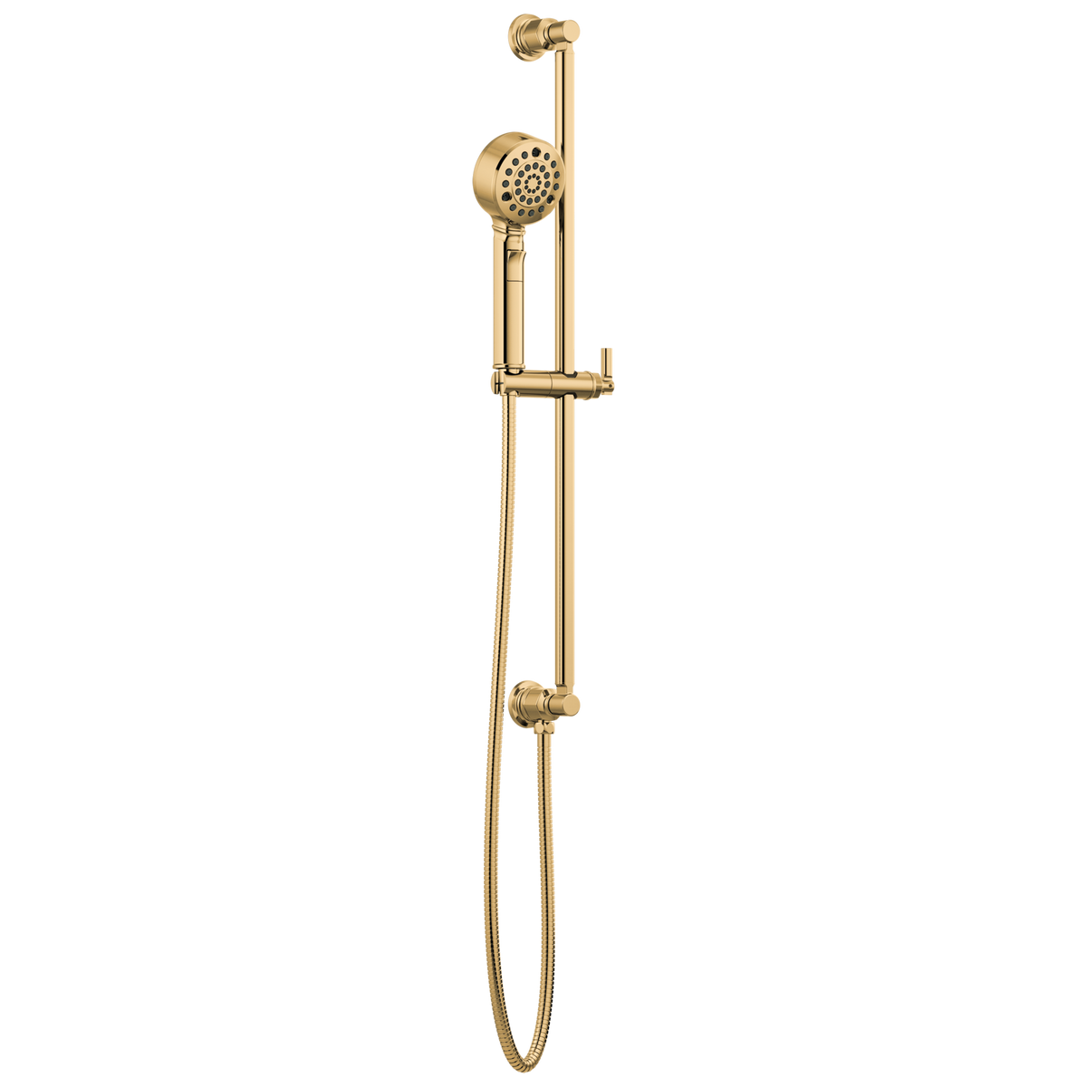 Invari H2Okinetic Multi-Function Slide Bar Handshower - Brilliance® Polished Gold