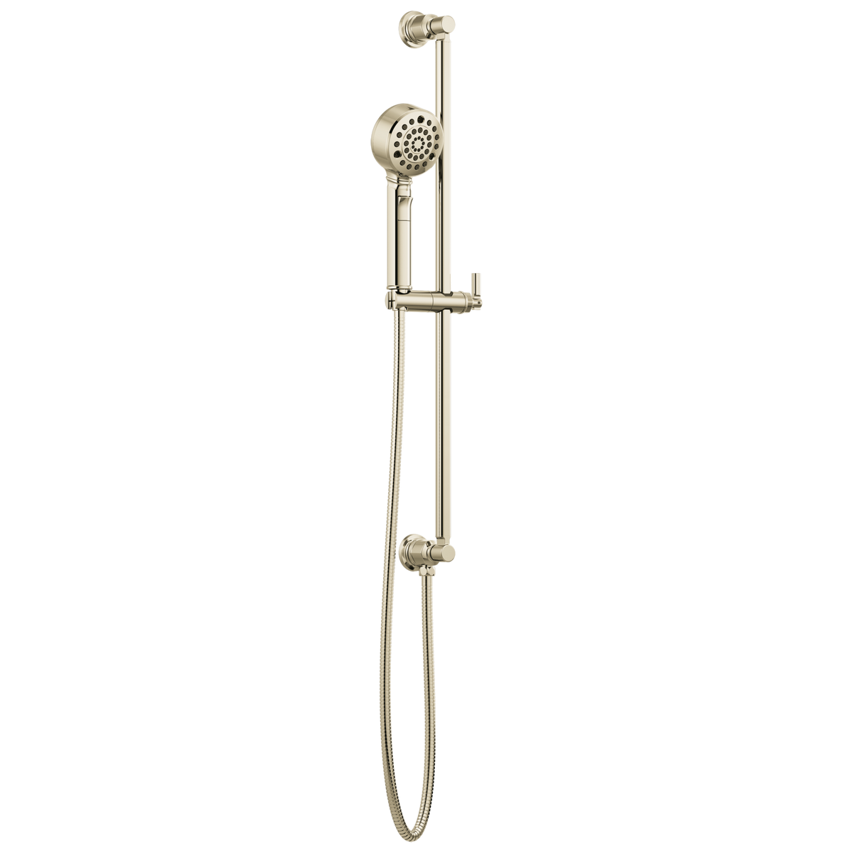 Invari H2Okinetic Multi-Function Slide Bar Handshower - Brilliance® Polished Nickel