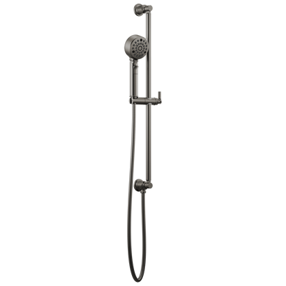 Invari H2Okinetic Multi-Function Slide Bar Handshower - Brilliance® Luxe Steel®