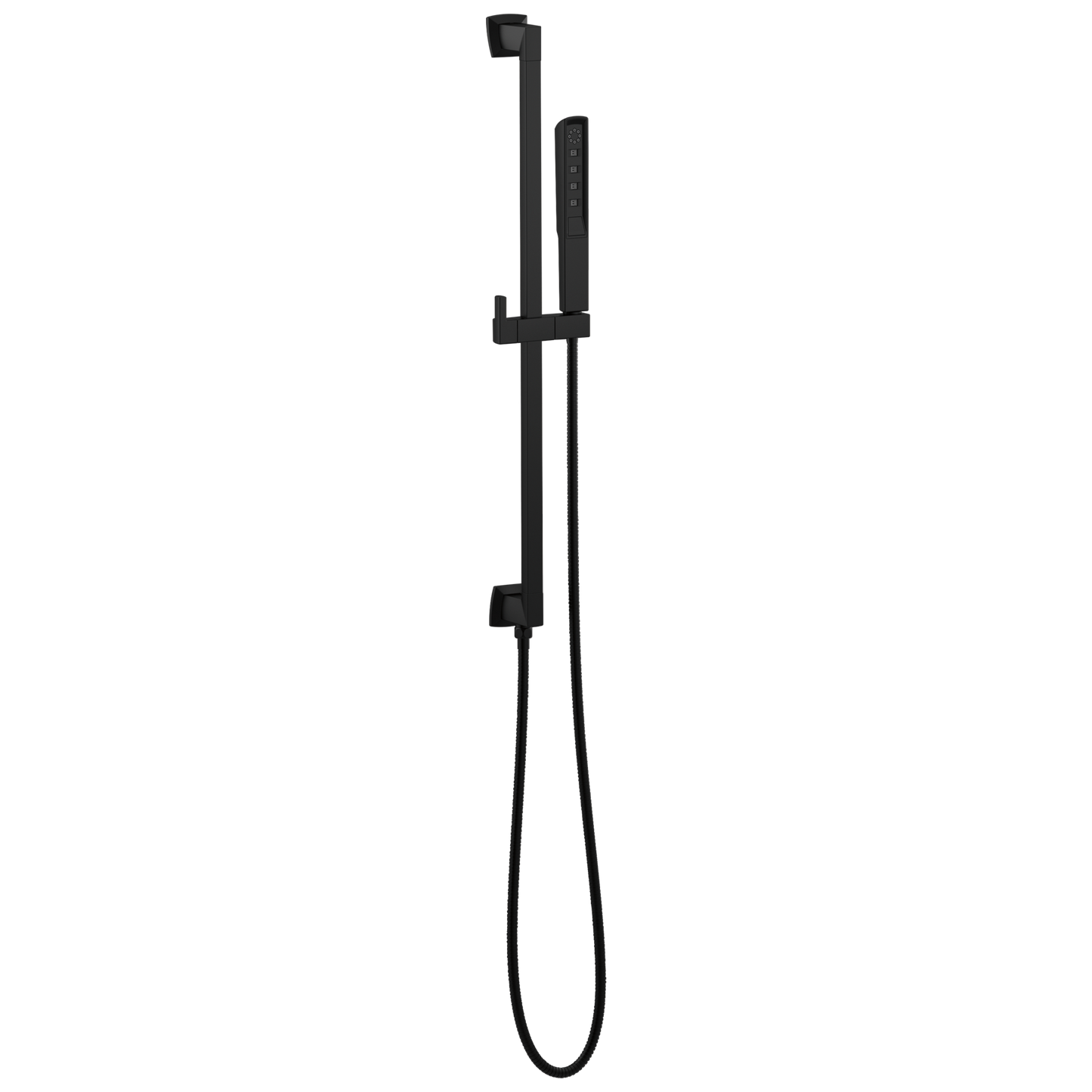 Vettis H2Okinetic Multi-Function Slide Bar Handshower - Matte Black