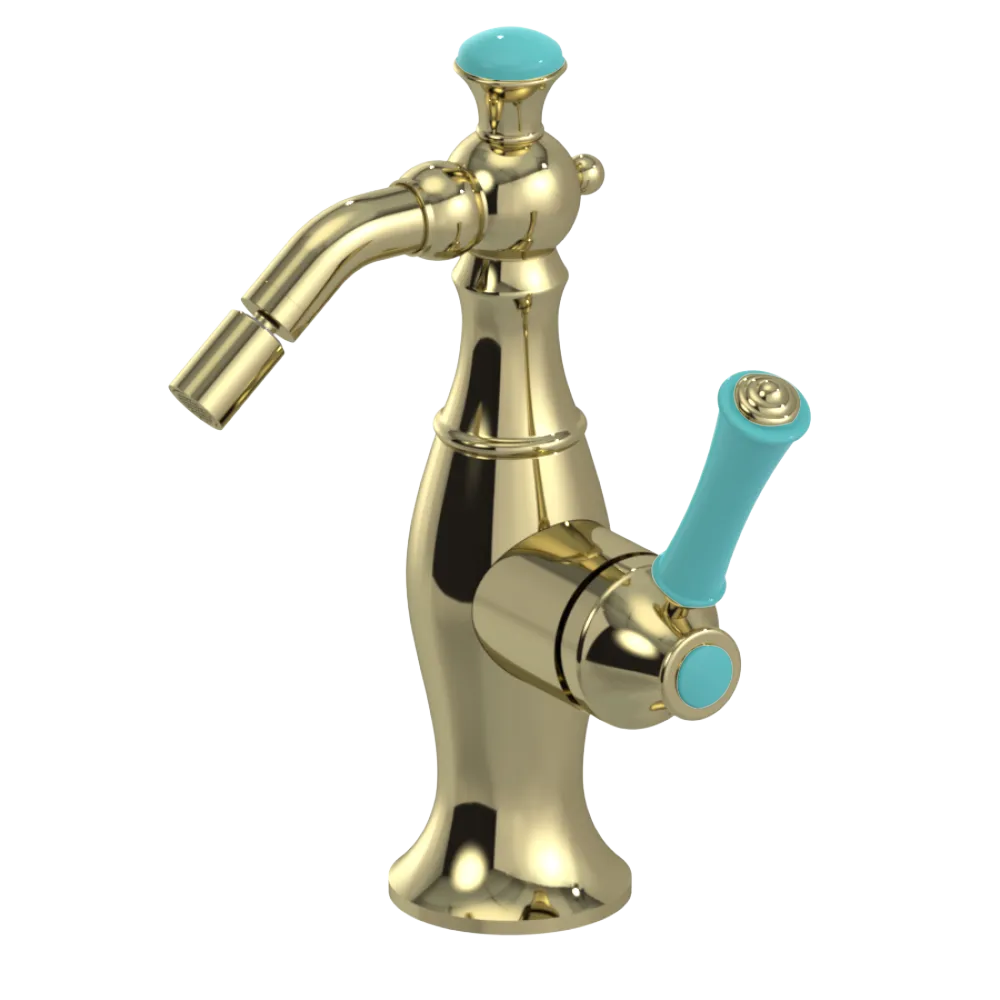 Rubinet Single Control Bidet Fitting (less drain) Gold