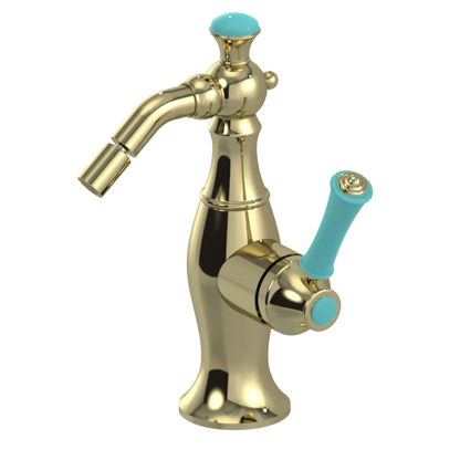 Rubinet Single Control Bidet Fitting (less drain) Gold