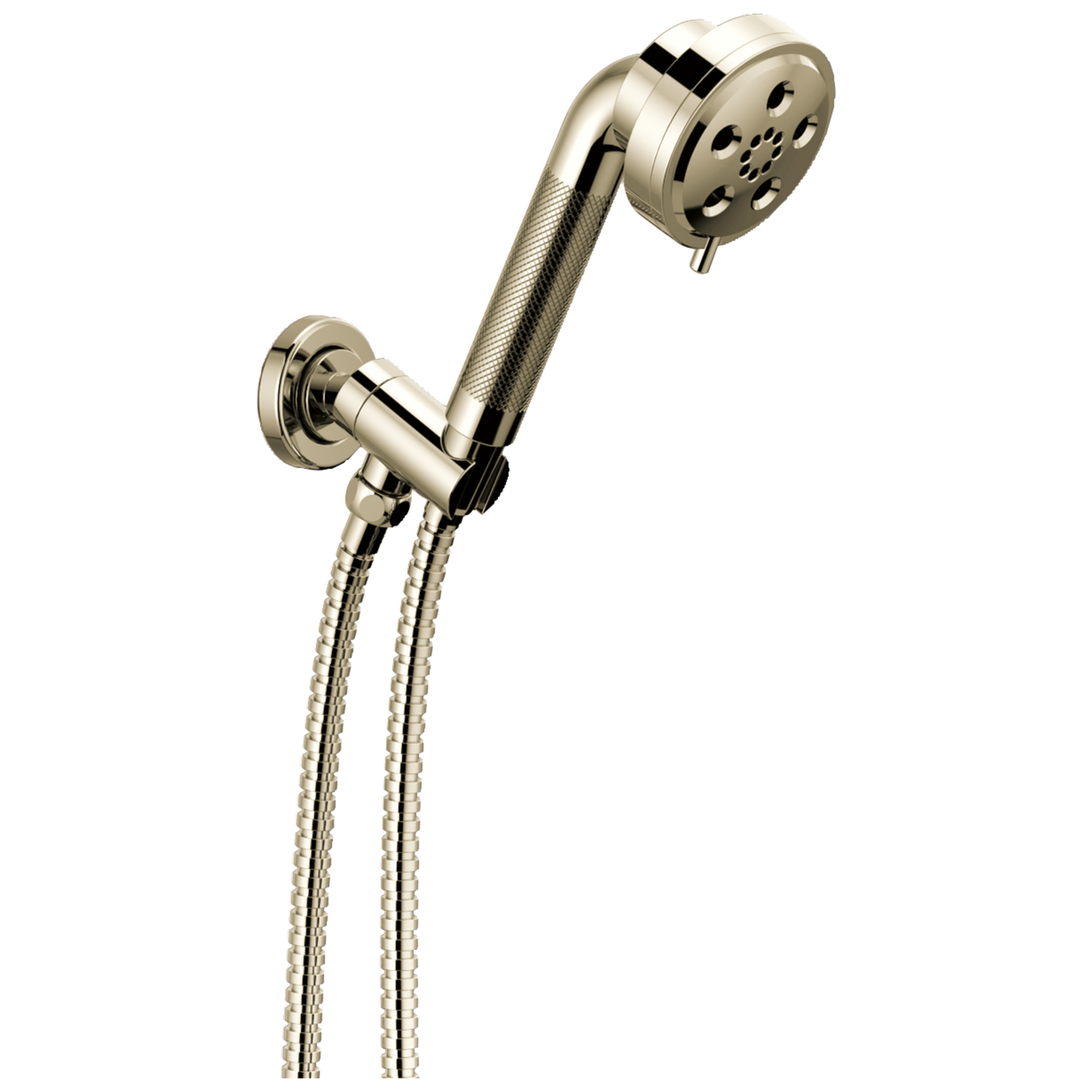 Litze Wall Mount Handshower with H2Okinetic Technology - Brilliance® Polished Nickel