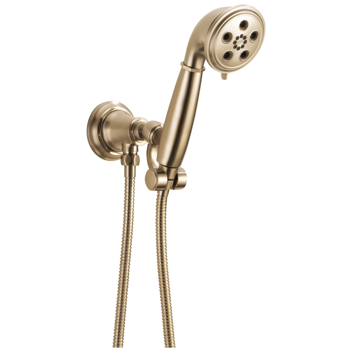 Rook WALL MOUNT HANDSHOWER WITH H2OKINETIC TECHNOLOGY - Brilliance® Luxe Gold®