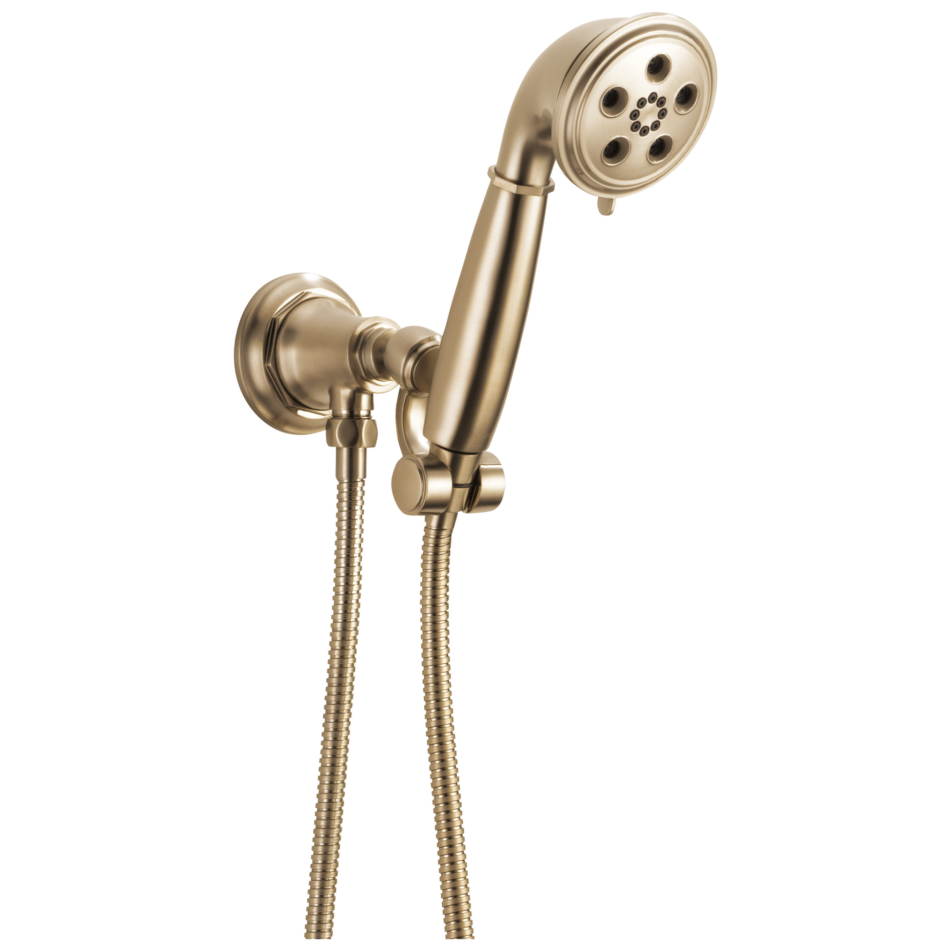 Rook WALL MOUNT HANDSHOWER WITH H2OKINETIC TECHNOLOGY - Brilliance® Luxe Gold®