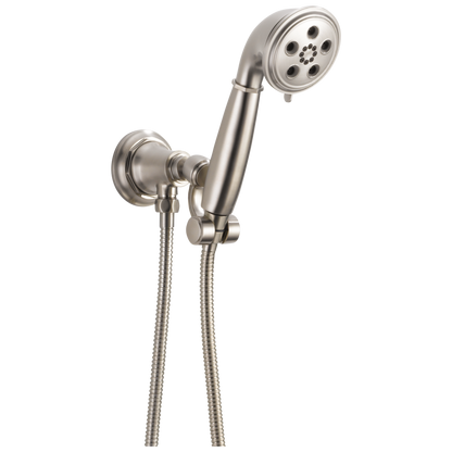 Rook WALL MOUNT HANDSHOWER WITH H2OKINETIC TECHNOLOGY - Brilliance® Luxe Nickel®