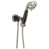 Rook WALL MOUNT HANDSHOWER WITH H2OKINETIC TECHNOLOGY - Matte Black / Brilliance® Luxe Nickel®
