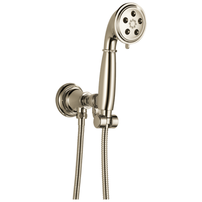Rook WALL MOUNT HANDSHOWER WITH H2OKINETIC TECHNOLOGY - Brilliance® Polished Nickel
